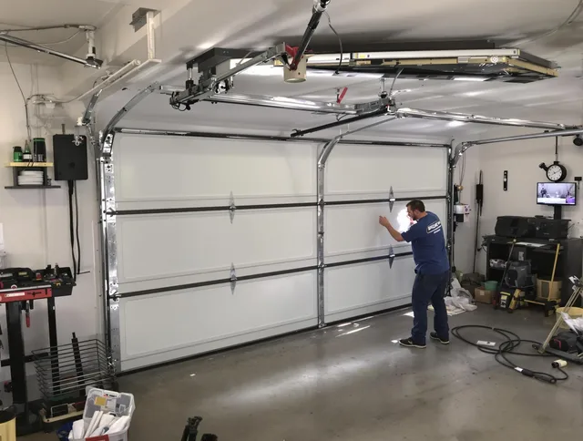 Professional garage door repair service by Hopkinton Garage Door Repair in Hopkinton