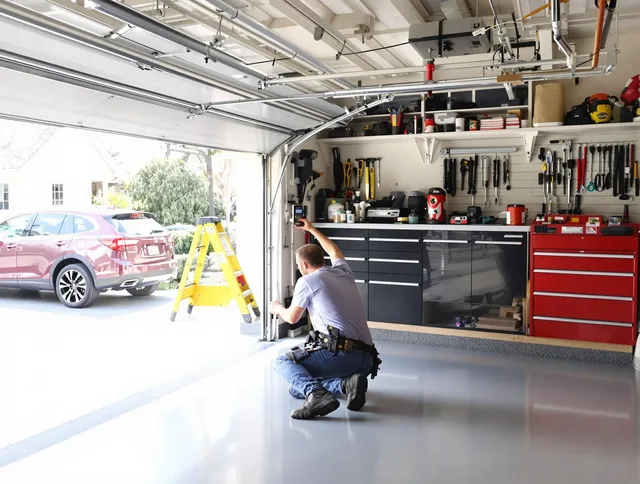 Local garage door repair service by Hopkinton Garage Door Repair in Hopkinton