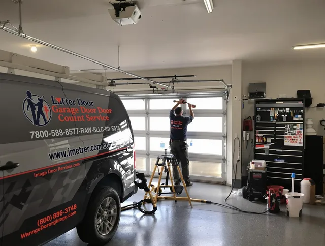 Hopkinton Garage Door Repair team performing same-day garage door repair in Hopkinton